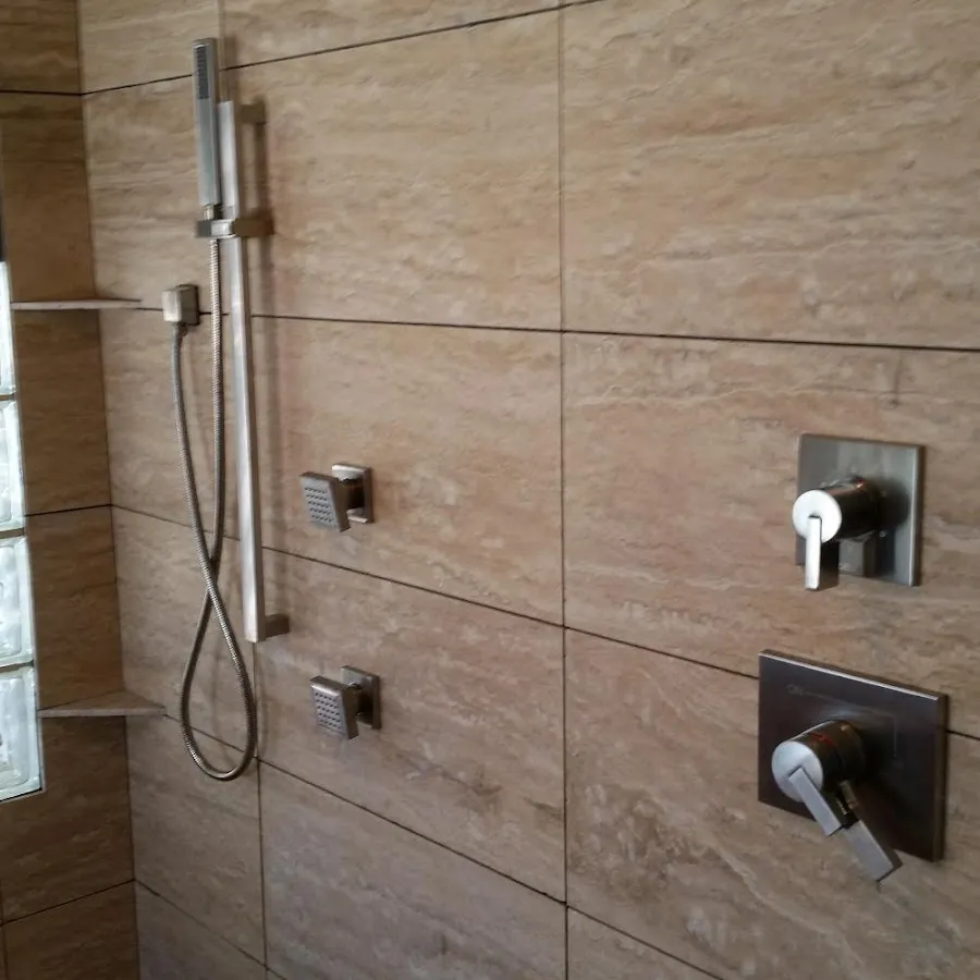 Shower fixture installation for Gas Line Repair in Heber